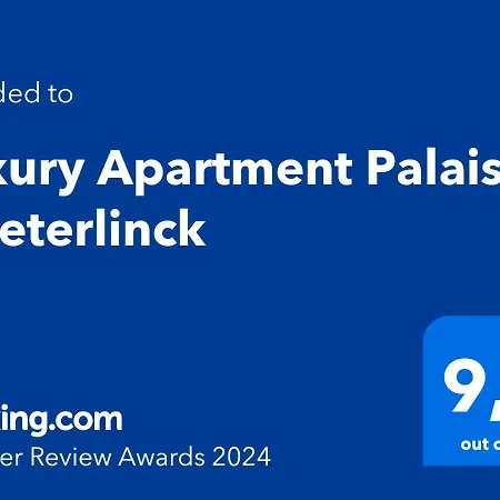 Apartmán Luxury Palais Maeterlinck *